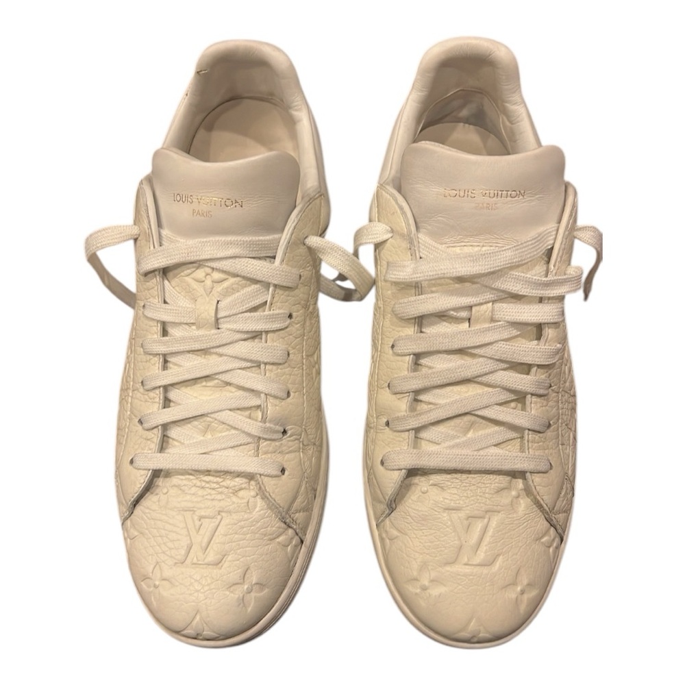 Louis Vuitton White Monogram Sneakers